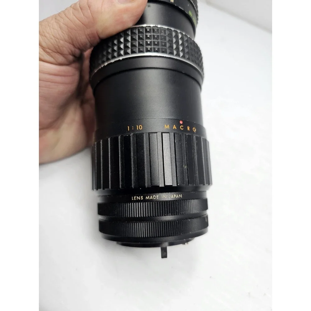 Auto Makinon f=80 -200mm Multi-Coated 1:3.5‎ Lens With Hova 62mm Skylight Filter